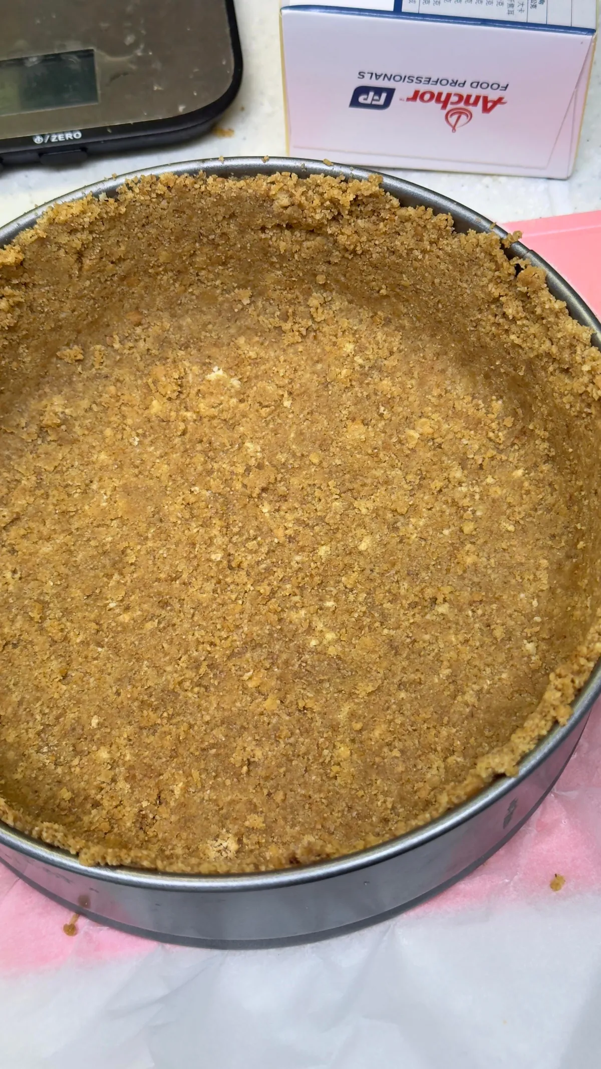 [homemade] Cinnamon Apple Crumble Cheesecake 