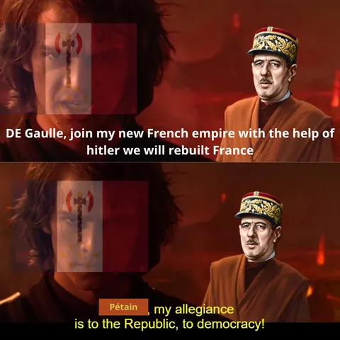 "I never understood why Pétain never joined me" - De Gaulle