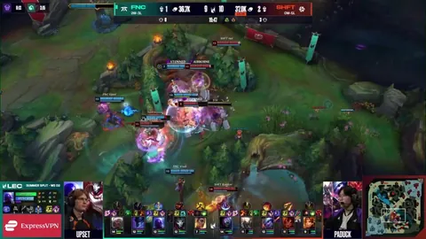 [FNC vs. SHFT] Upset's Jhin lands the final backshot on Paduck as he tries to escape with Taliyah R