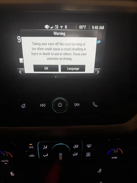 My car randomly pops this message up (while both parked and driving) locking out my stereo and will not go away until I hit ok.