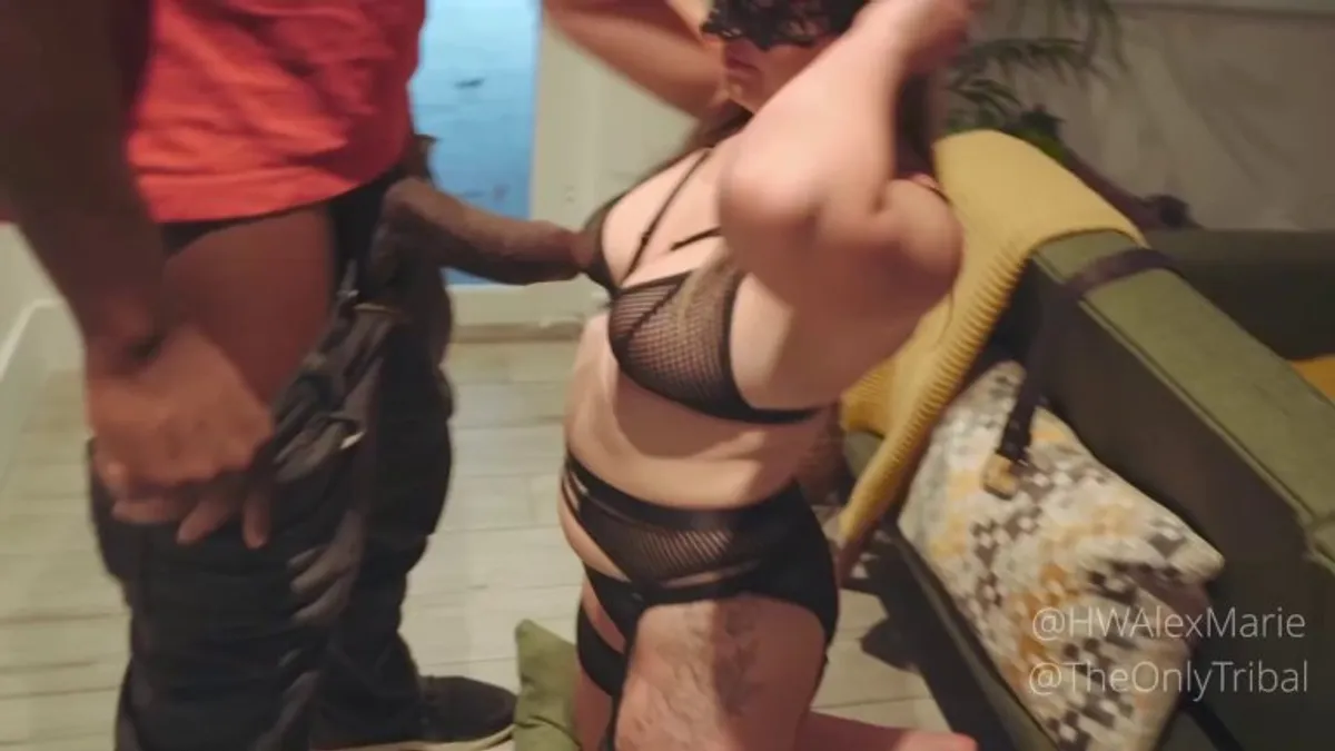 I was taken back by how thicc his cock was, I couldn’t even get my mouth around him, I was getting so wet waiting for the oncoming stretch