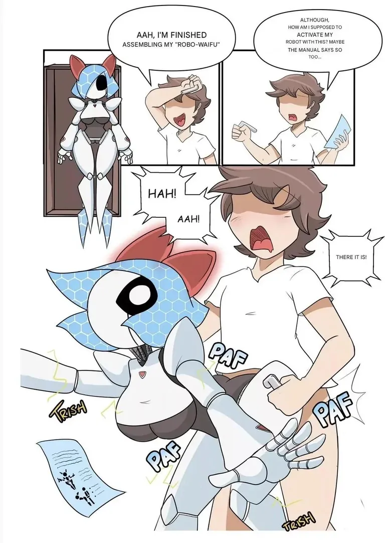 Robo-Waifu / RoboWaifus Season 1 | Pokemon | by Clockworklewds | Tried translating some of these pages to English
