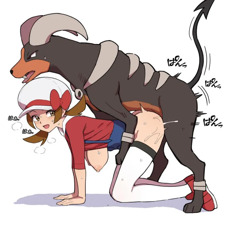 My friend thinks she's grinding for shiny Houndooms, but what she doesn't know is it's just been my Houndoom everytime, after he gets a full restore. It's been much cheaper than hiring a dog sitter ~ (Hentamon)[M/F]