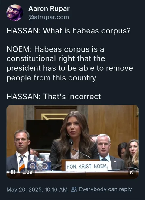 The leader of Homeland Security, everybody.