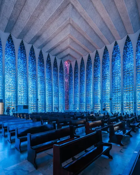 Don Bosco Church - Brasilia, Brazil by Carlos Alberto Naves (1970)