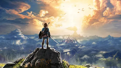 The Legend of Zelda high quality 4k PC wallpaper.