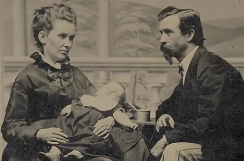 Postmortem photographs from the mid-19th century to the early 20th century showing how families preserved memories of their loved ones when photography was still a new and rare art