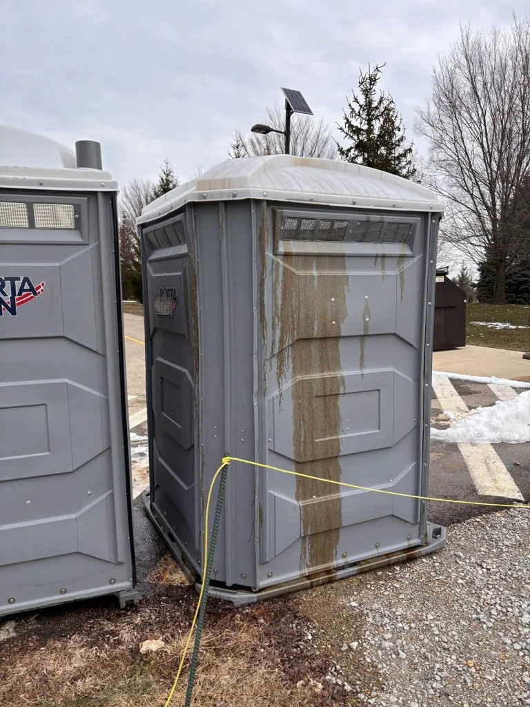 Vandalism overnight at a local park.