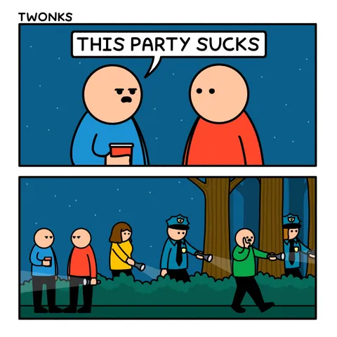 [OC] Party Pooper
