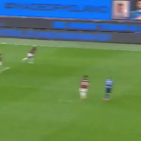 Rafael Leao stops Hakimi