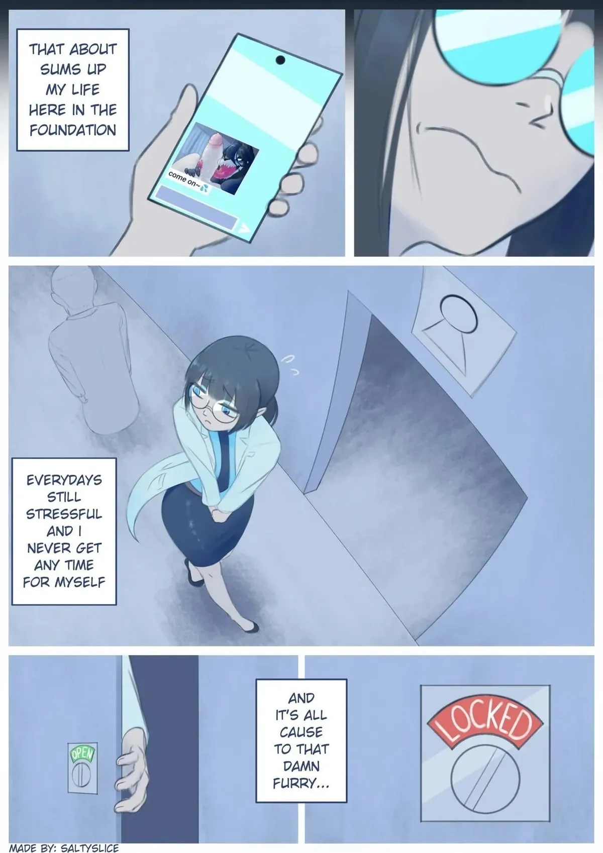 It's hard working in the facility