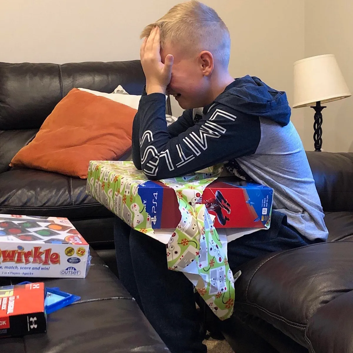 I’m guessing this will be one he remembers forever.