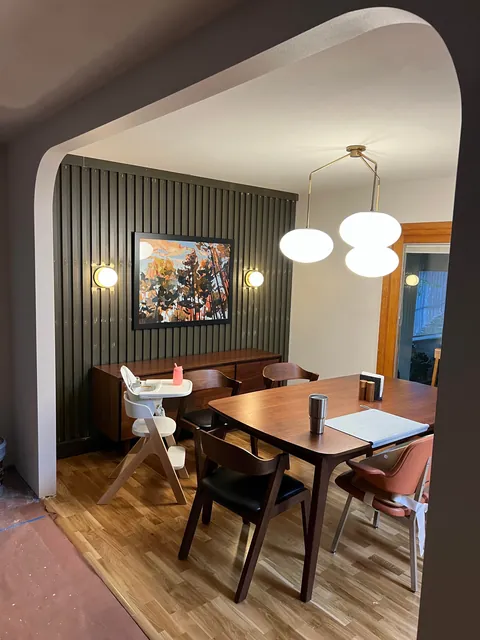 DIY Dining Room Transformation in Our First Home