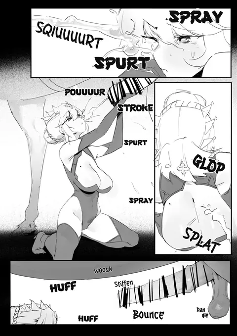 Artoria and her horse (PUK)