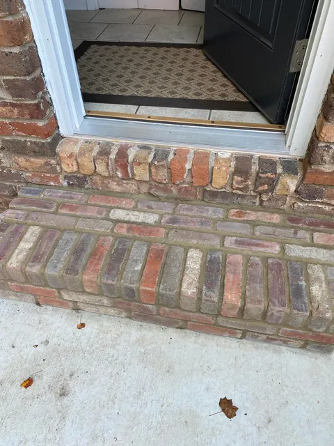 First time using brick facade