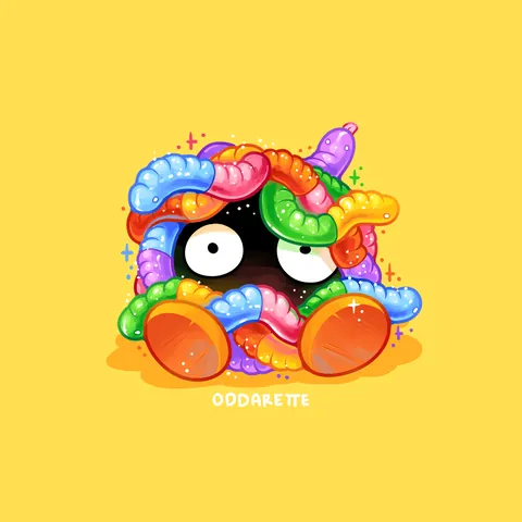 I made some pokemon based off gummy worms.... I'm sorry about Rayquaza