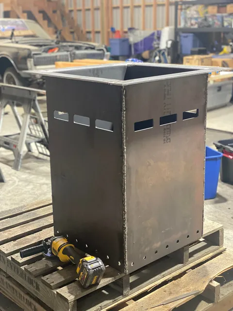 Wife wanted a smokeless fire pit