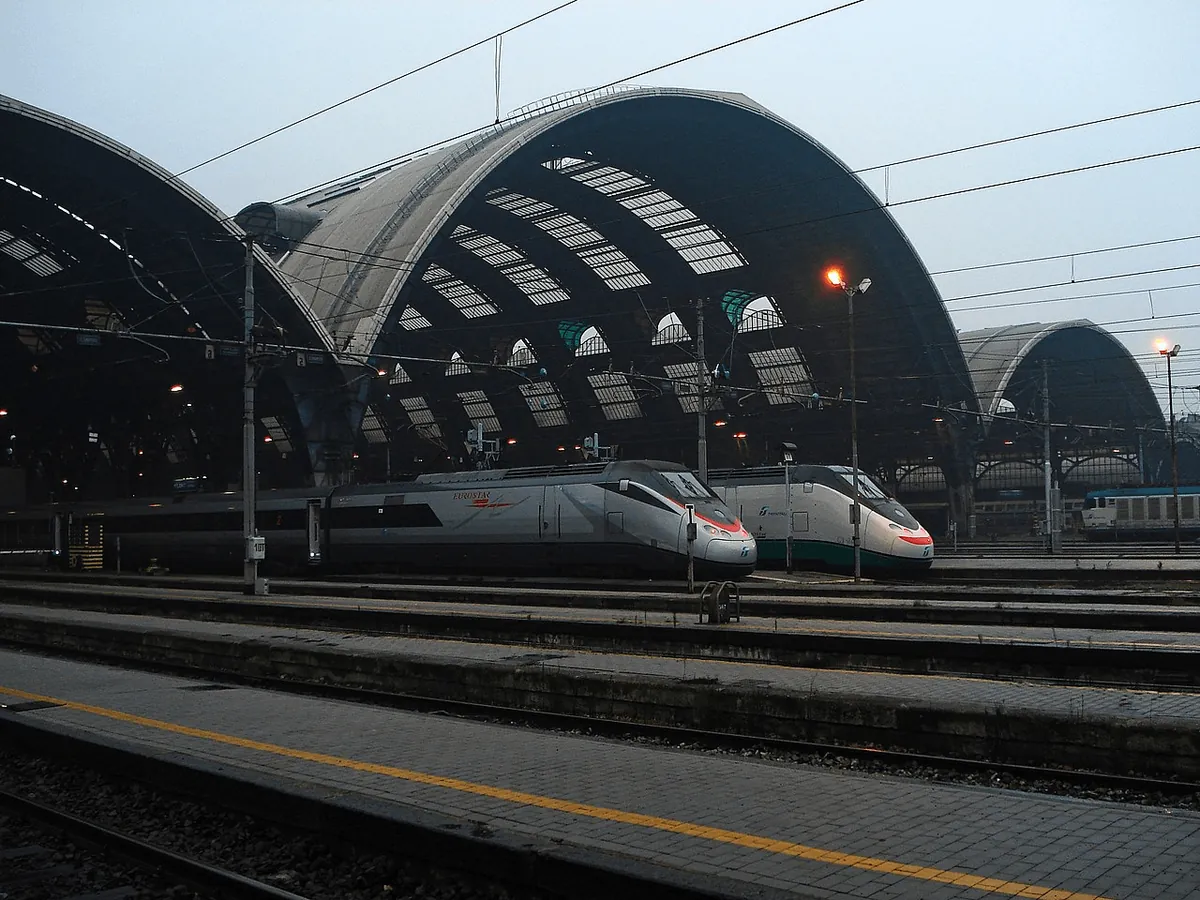 Central station, Milan, Italy