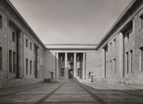 Hitler’s Reich Chancellery, the headquarter and personal office of the führer. (1939)