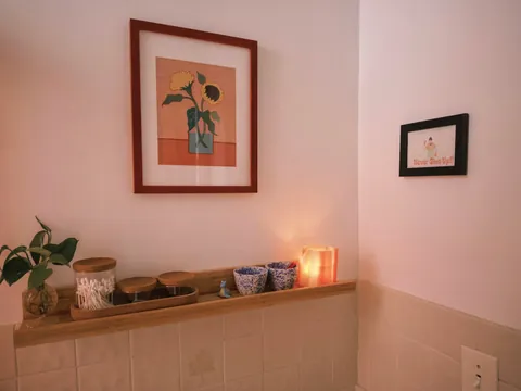 deep cleaned my apartment and now it’s extra cozy