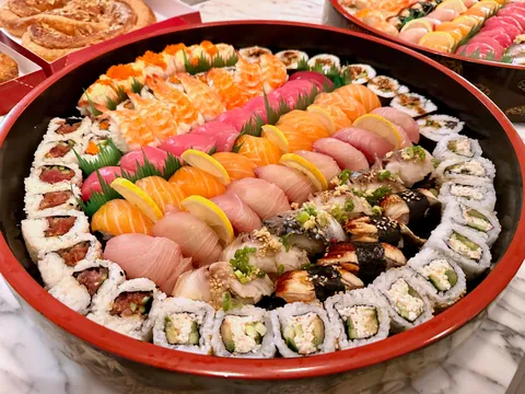 Sushi platter