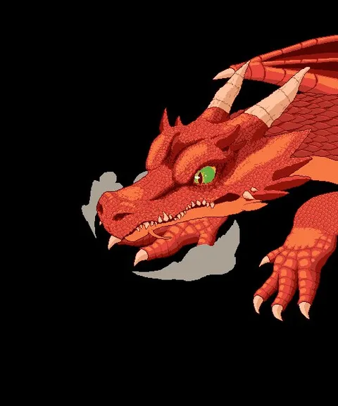 Dragon animation from my game