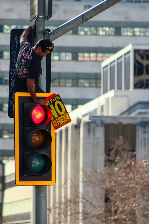 Today in Los Angeles, the people fought back. [OC]