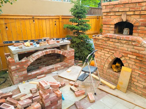 I built a BBQ this summer