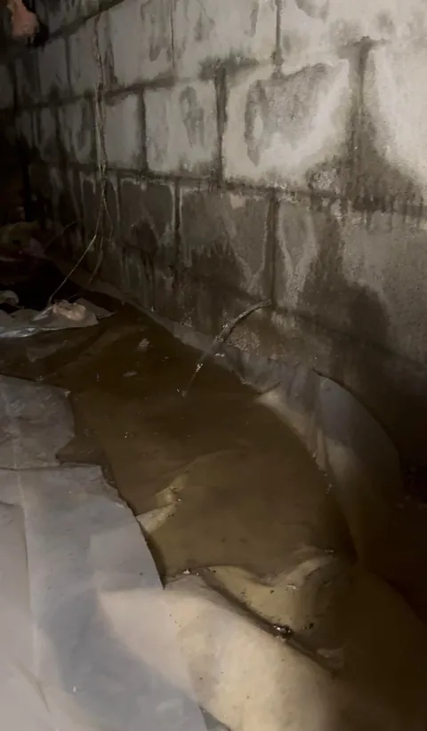 Just closed on our home a month ago… at a loss on where to start fixing this crawlspace and water problem