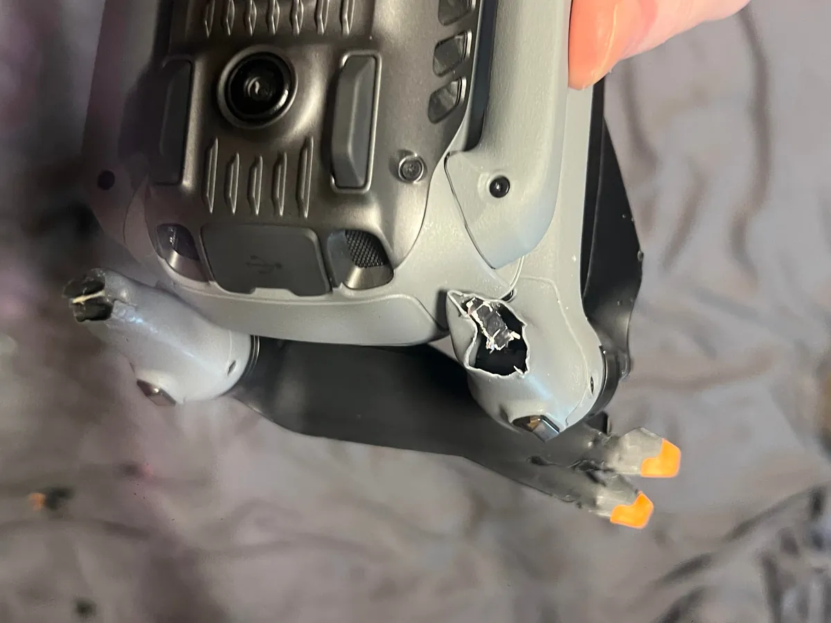 Merry Christmas! I got an extremely expensive drone and my sisters dog broke it when nobody was watching