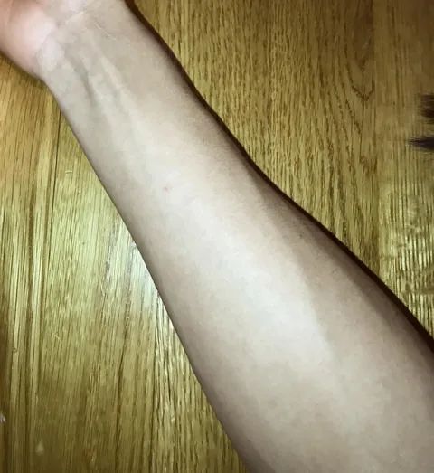 Got my girlfriend's name tattoed on my arm