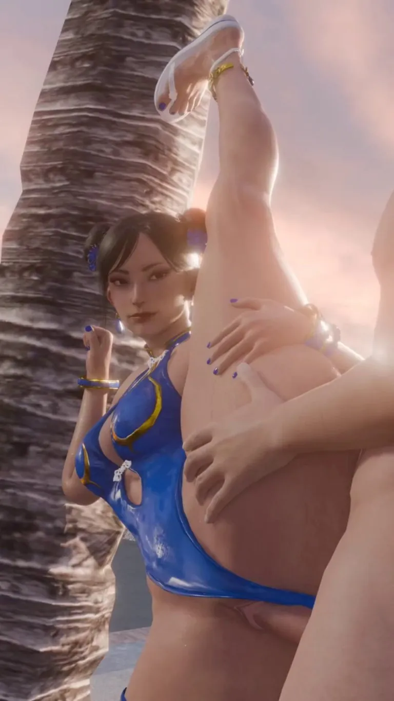 Chun-li getting fucked in her sexy summer outfit [LazyProcrastinator] (streetfighter)