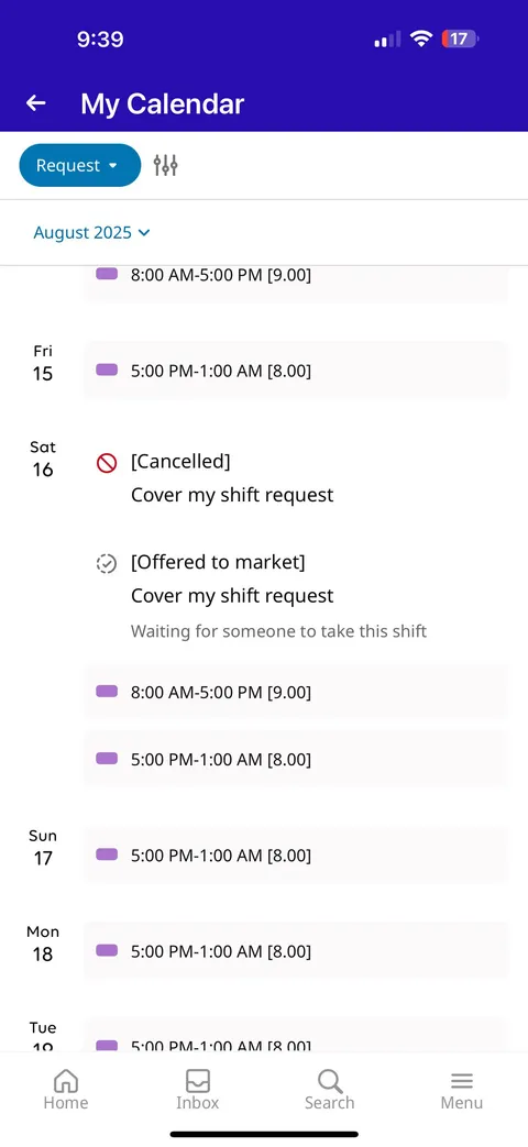 My first full week at a new job…