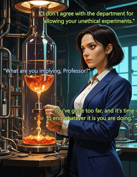 Weird Science Ch 2: Surprise visit