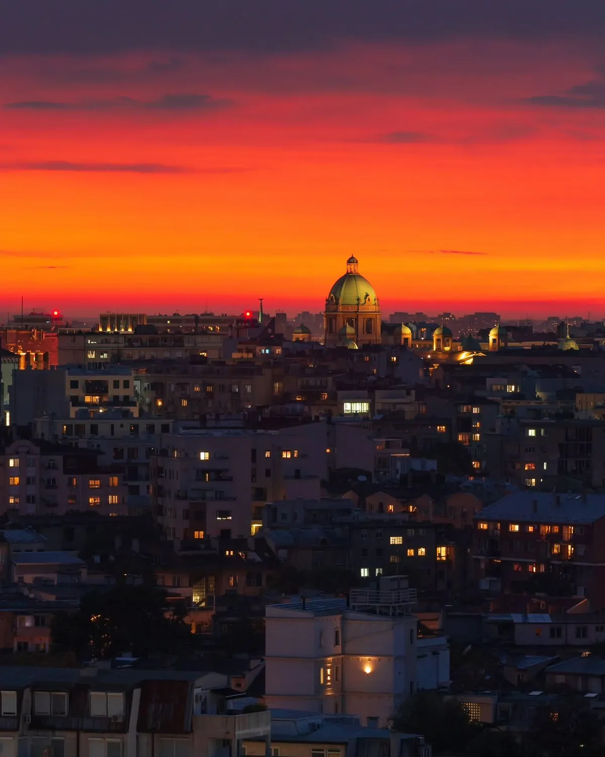 Belgrade prepares for a large anti-government protest this evening