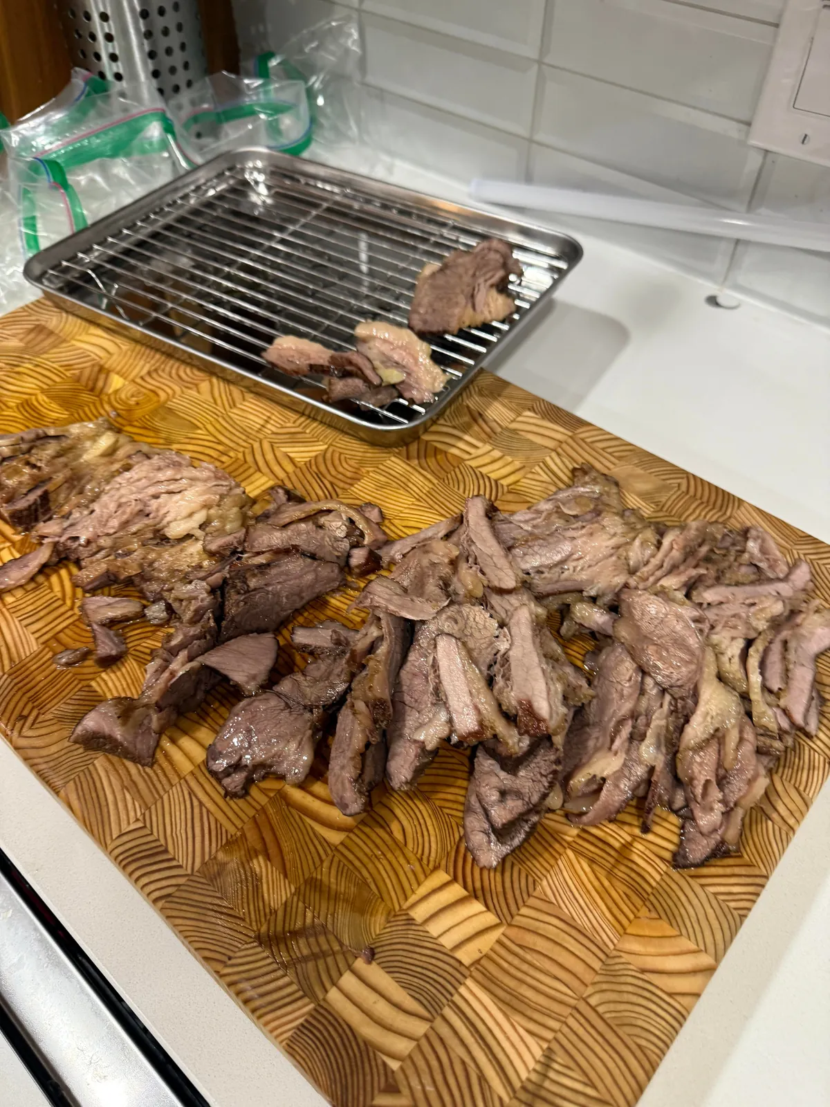 [homemade] 40 hour brisket, flank, marrow broth pho