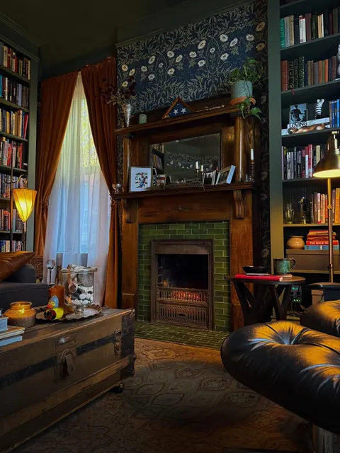 Writing lectures in my little library on a Autumn Day