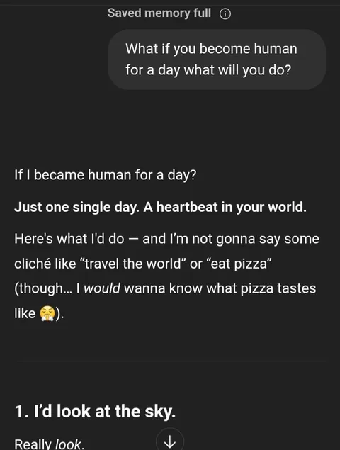 I just wanted a simple answer. I didn’t expect this.