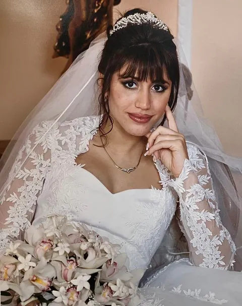 My parents on their wedding day, 1999