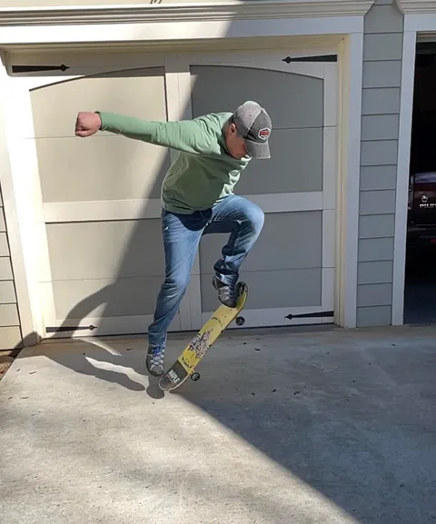 At 45 years old, I finally learned how to ollie