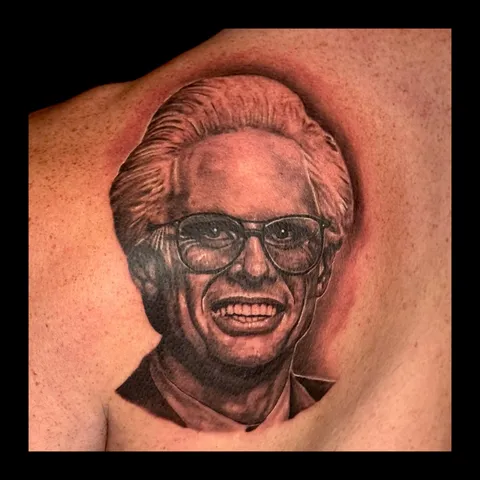 Uncle Baby Billy done by CJ Mackey at Mt. Olympus in Oklahoma, freshly done in under 5 hours.