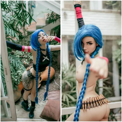 Jinx from Arcane by (AmandaWelp)