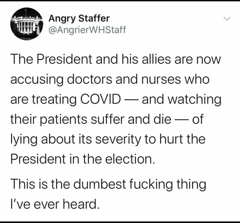 And many will still believe him