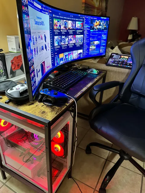 My little gaming pc setup!