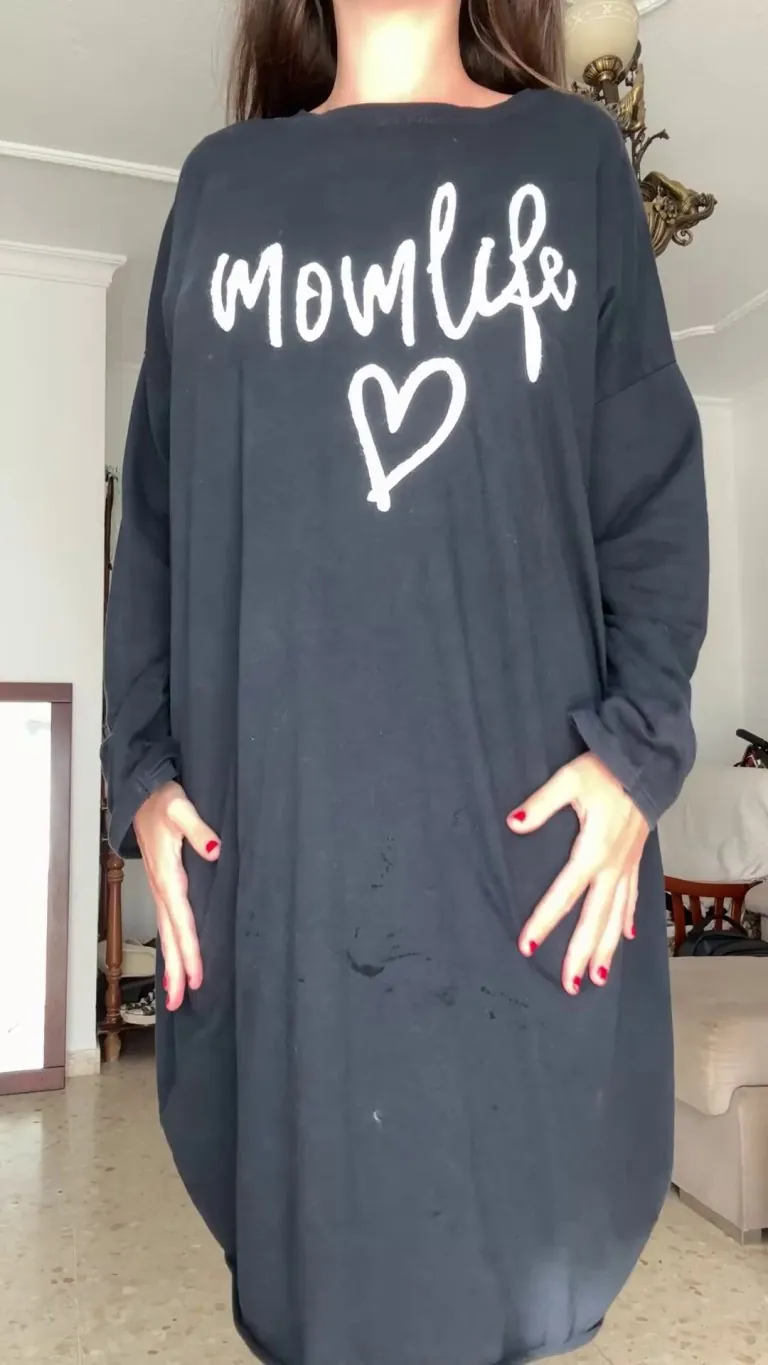 The text on my hoodie isn't accurate yet.. I need a few deep creampies to make it happen