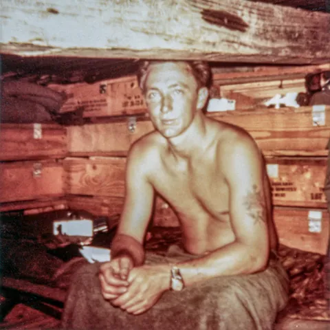 Some of my late uncles photo's from 1968 after he was drafted into the U.S. Army and sent to Vietnam. Photos are from his time in training and from after he was sent Vietnam. He can be seen in photos 1, 2, 6, 7, 8, 10, 12, 14, 15, 18, and 20.