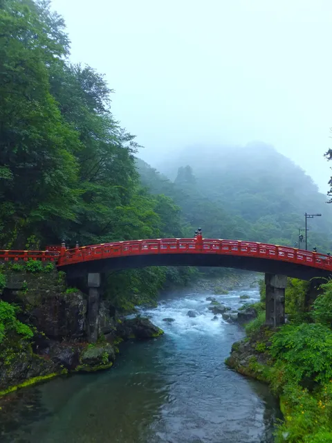 ITAP of the Shinkyo bridge in Nikko, Japan. 