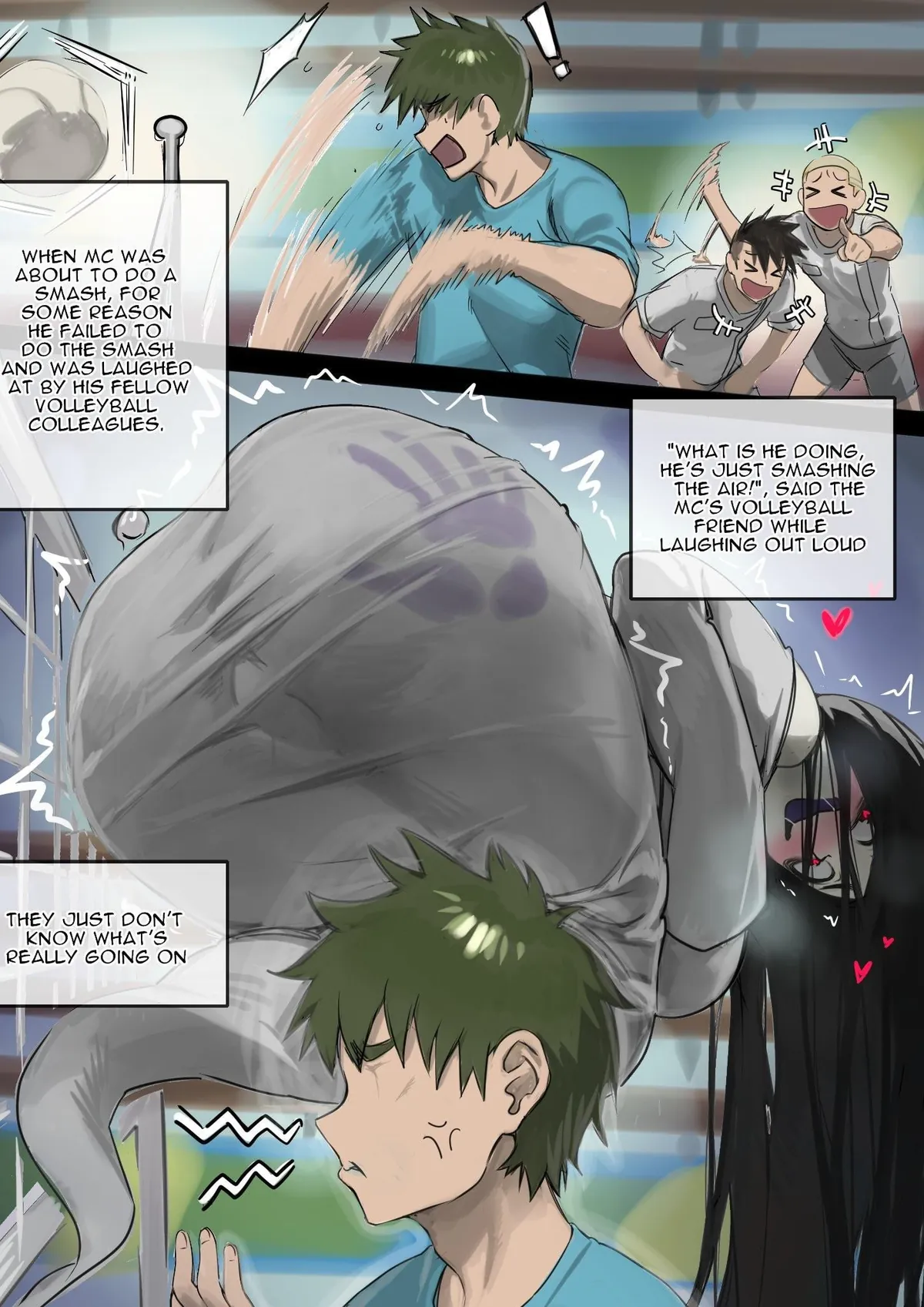 Everyday life with a silly Ghost Girlfriend…