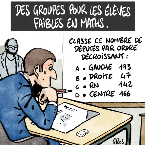 Des groupes pour les élèves faibles en maths (@GrosPascal)