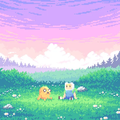 It's Adventure Time! 💙💛